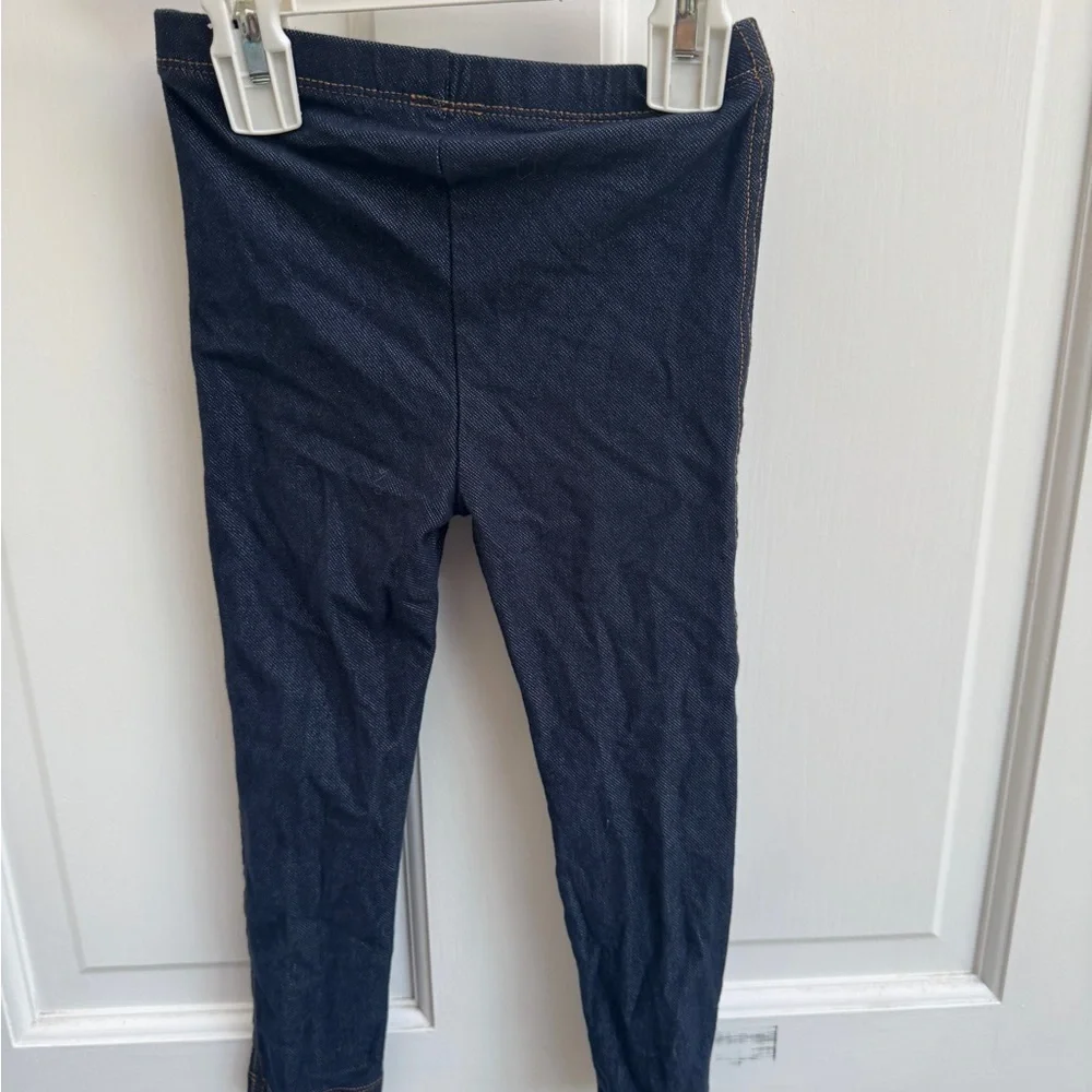 The Children's Place 4T Girls Blue Navy Leggings Jeggings Pants